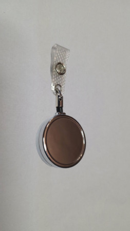 24 Stück. Schlüsselaufroller Jojo Kartenhalter Metall Lasche