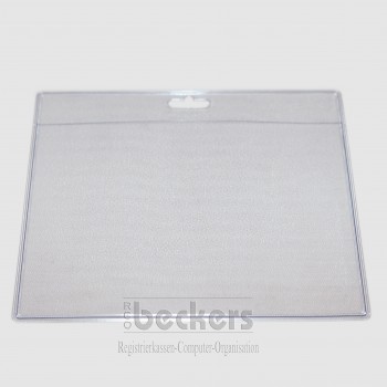 Ausweishülle transparent PVC 84x105