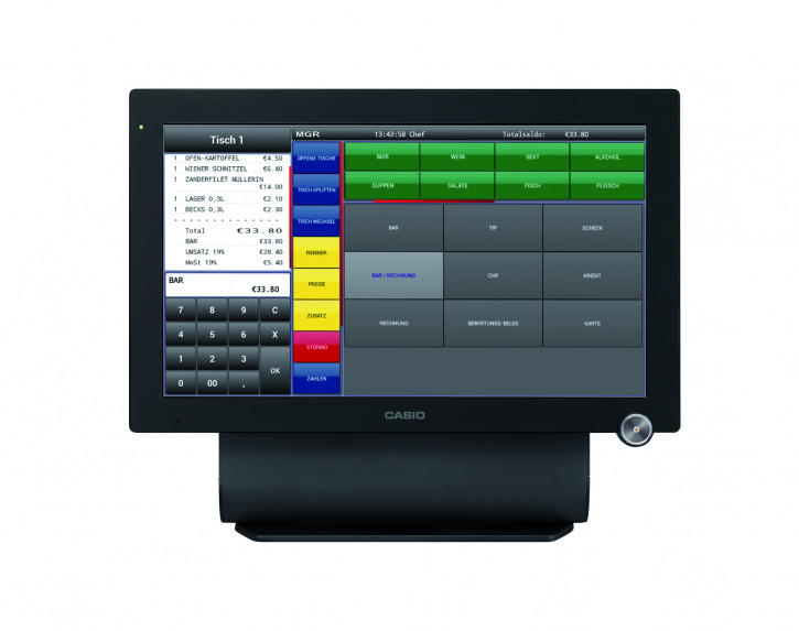 Neue originalverpackte Casio V-R7100 nur an Händler, ohne Garantie