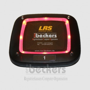 RX-CS6 Coaster Pager ohne Digitalanzeige LED rot